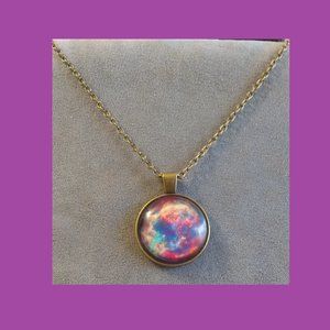 New: Galaxy picture Necklace